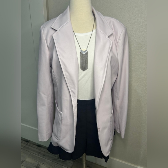 Anthropologie Lavender Blazer - Picture 5 of 12